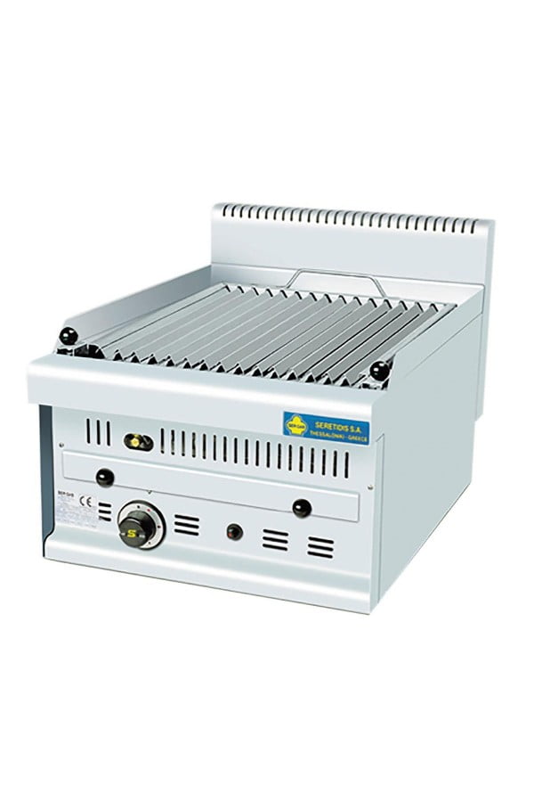 Gas grill with lava stone GR1 Catering equipment