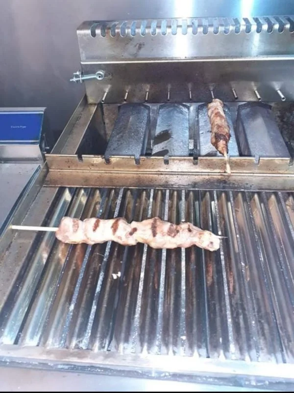 BBQ Specialist Σχάρα INOX Λ βαρέως τύπου Αξεσουάρ