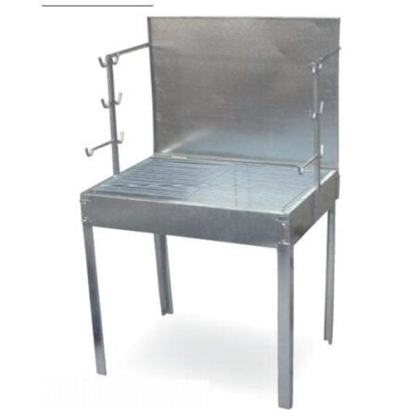 BBQ grill with lid (W48 M91 H67) Coal Grills