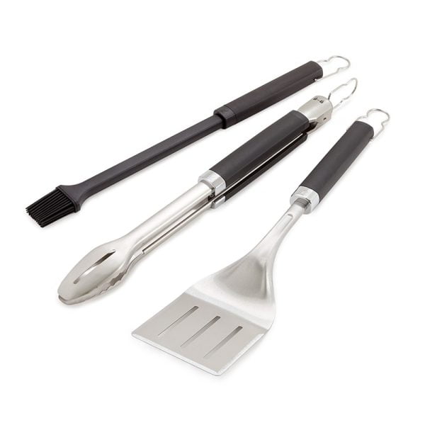 Weber Set of 3 pcs. Baking Tools (Spatula, Tongs & Brush)- 6764 Tool set