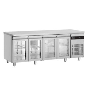 INOMAK PRUNUS BENCH REFRIGERATOR WITH GLASS DOORS PNRP9999/GL MAINTENANCE Benches