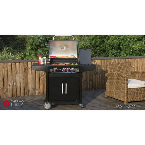 GAS BBQ GS GRILL LUX 3+1 CAST IRON – 11.5kW Gas grills