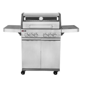 GAS BBQ GS GRILL VIEW 4+1+1 STAINLESS STEEL – 18kW Gas grills