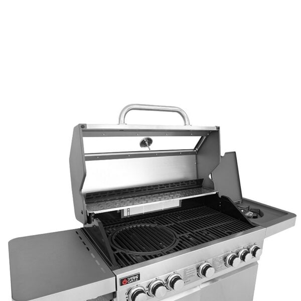 GAS BBQ GS GRILL VIEW 5+1+1 STAINLESS STEEL – 21kW Gas grills
