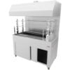 Floor Charcoal Grill With 9 Spits, Cabinet And Bubbler,BIOKAN LGH94 160x111x200cm Catering equipment