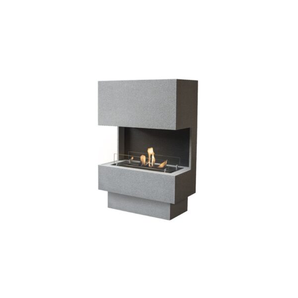 XARALYN Nuoro MDF Gray Indoor fireplaces