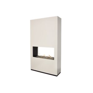 XARALYN Ambiance See-Through MDF White Indoor fireplaces