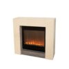 XARALYN Milos with Cassette 400 (Stone) Indoor fireplaces