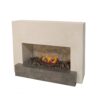 XARALYN Santos with Trivero 90 Insert (Stone) Indoor fireplaces