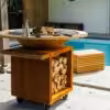 OFYR FIREPIT BBQ ME ΞΥΛΟΘΗΚΗ CORTEN 1 OFYR FIREPIT BBQ ME ΞΥΛΟΘΗΚΗ CORTEN