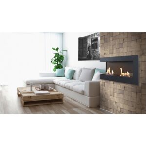 KRATKI DELTA/L/900/TUV WALL BIOETHANOL STOVE 1lt Bioethanol fireplaces