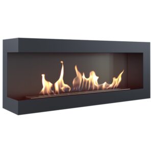 KRATKI DELTA/L/1200/TUV WALL BIOETHANOL STOVE Bioethanol fireplaces